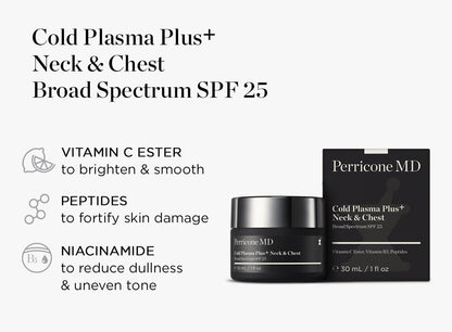 Perricone MD Cold Plasma Plus+ Neck & Chest Broad Spectrum Moisturizer
