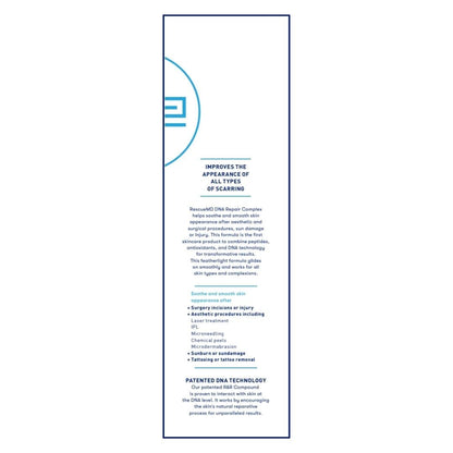 RescueMD DNA Repair Complex PRO Scar Treatment Serum, Post-Procedure and Skin Damage Solution, 120ml