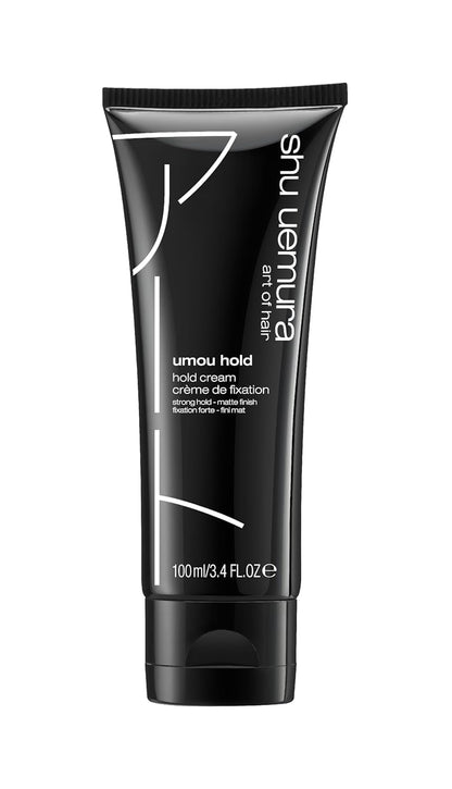 shu uemura art of hair umou hold hair cream - provides long-lasting hold, adds dimension and natural shine, perfect for polished & slicked-back styles, 3.4 fl oz