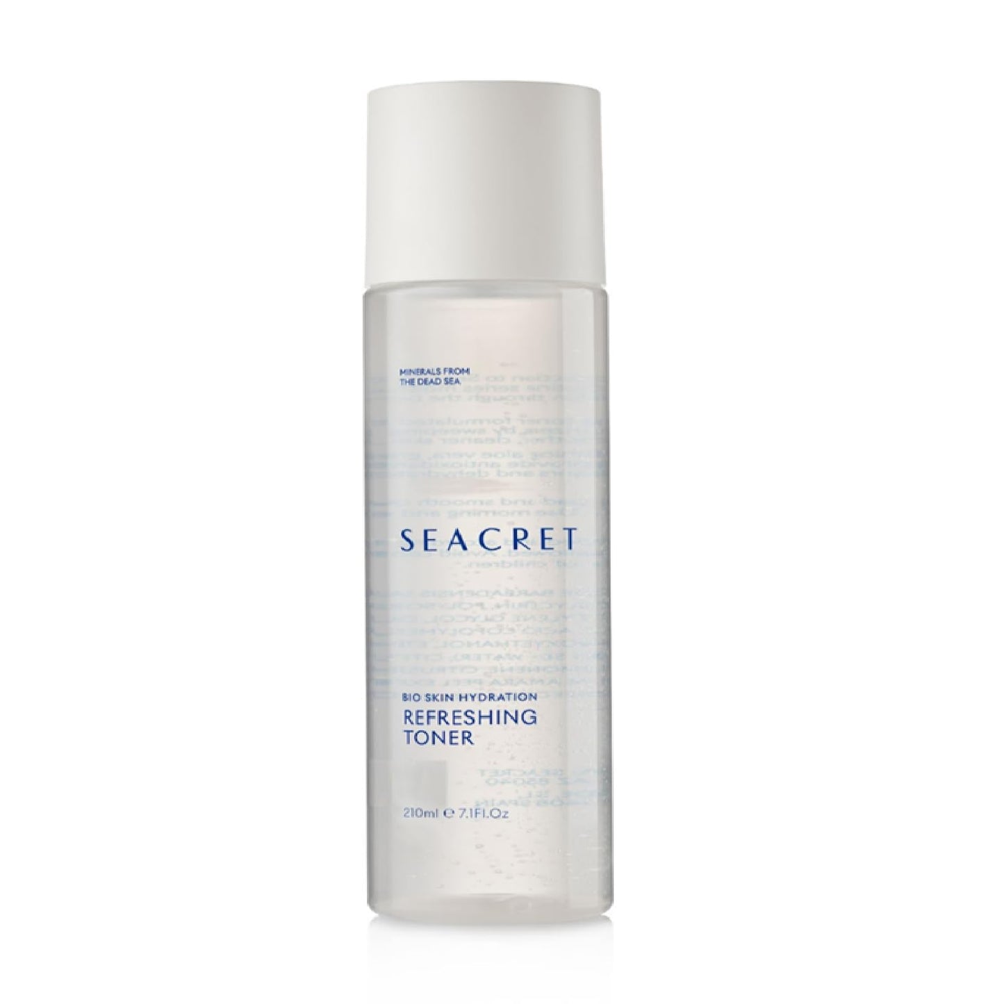 SEACRET Bio Skin Hydration Refreshing Minerals Facial Toner - Spa-Like Long-Lasting Hydration, Purify Skin Balance with Dead Sea Water and Minerals, All Skin Types, Citrus Scent, 7.1 fl oz