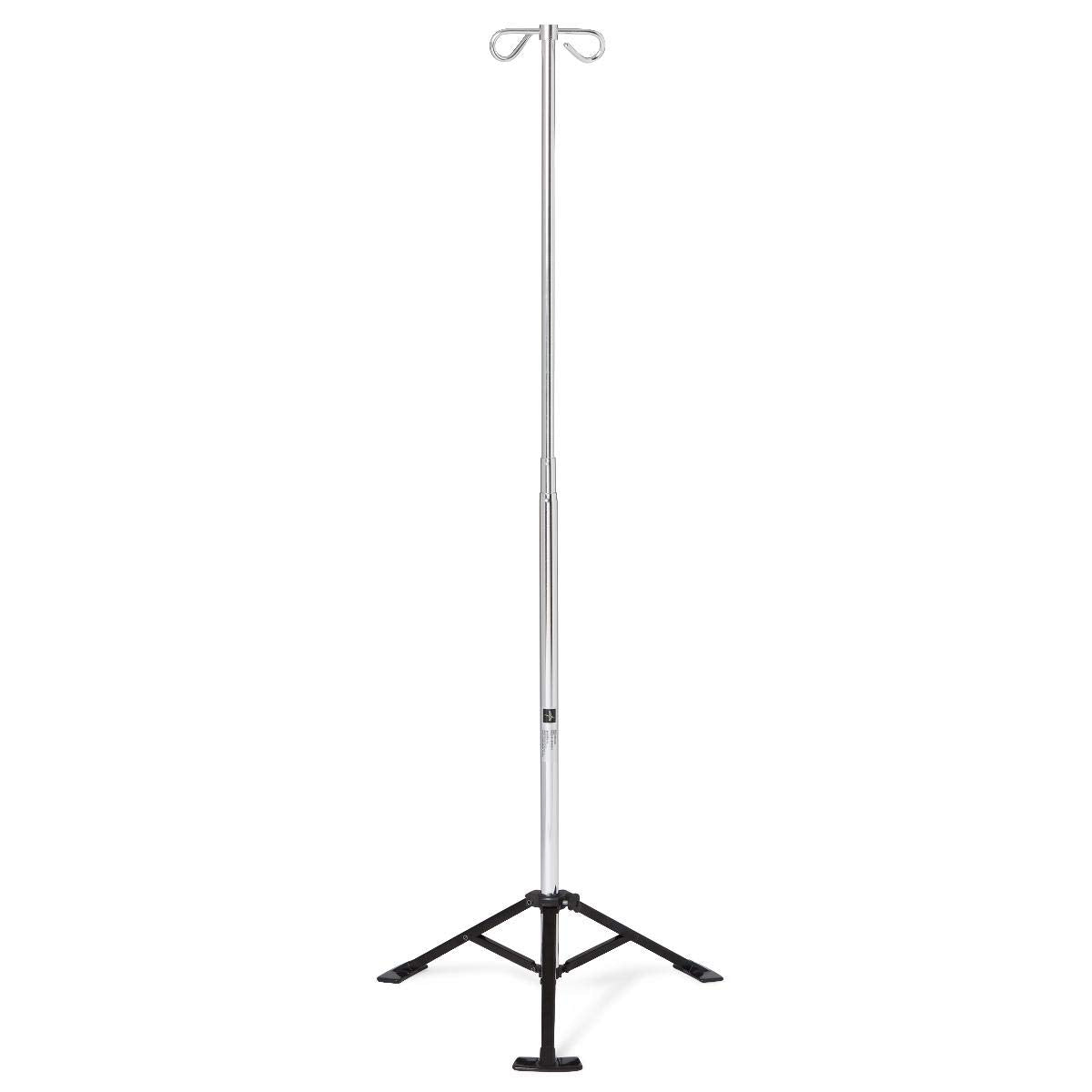 Medline Adjustable Homecare IV Pole for Home Use