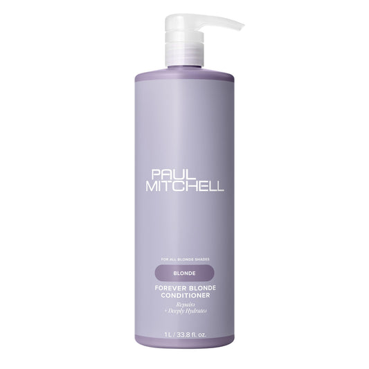 Paul Mitchell Forever Blonde Conditioner, Repairs + Deeply Hydrates, Ideal For Bleached + Lightened Hair