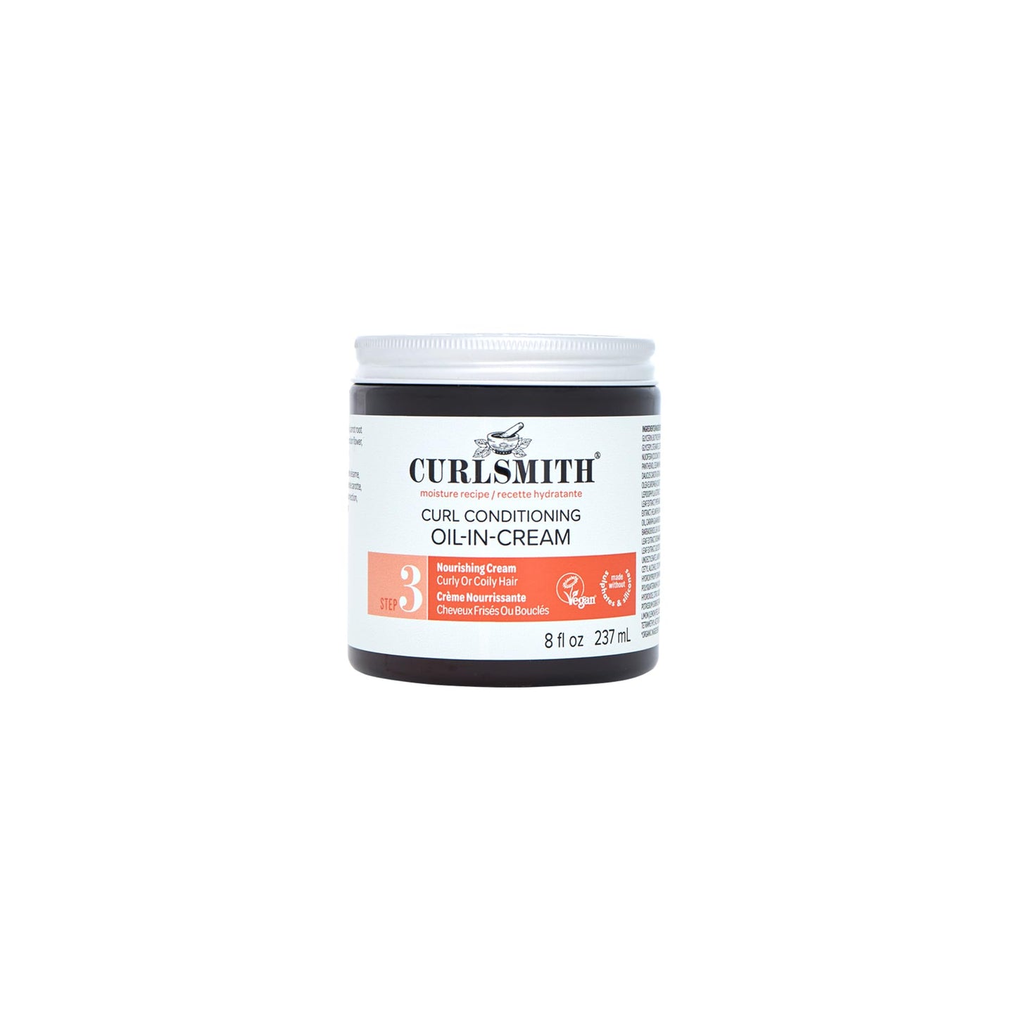 CURLSMITH Curl Conditioning Oil-in-Cream, Leave In for Thick Curly Hair, Deep Moisture Curl Conditioner, For All Types, Vegan & Cruelty-free