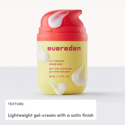 Evereden Gel-Cream Preppy Skincare Moisturizer for Teens | Light, Non-Greasy Hydration for Oily, Pimple-Prone, Redness, Calming | Skin Care for 10-12 & Beyond - Easter Basket Stuffers for Teens