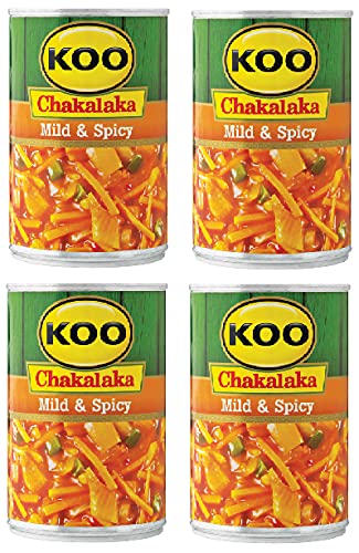 Koo Chakalaka - Mild and Spicy 400g Pack of 4 Red
