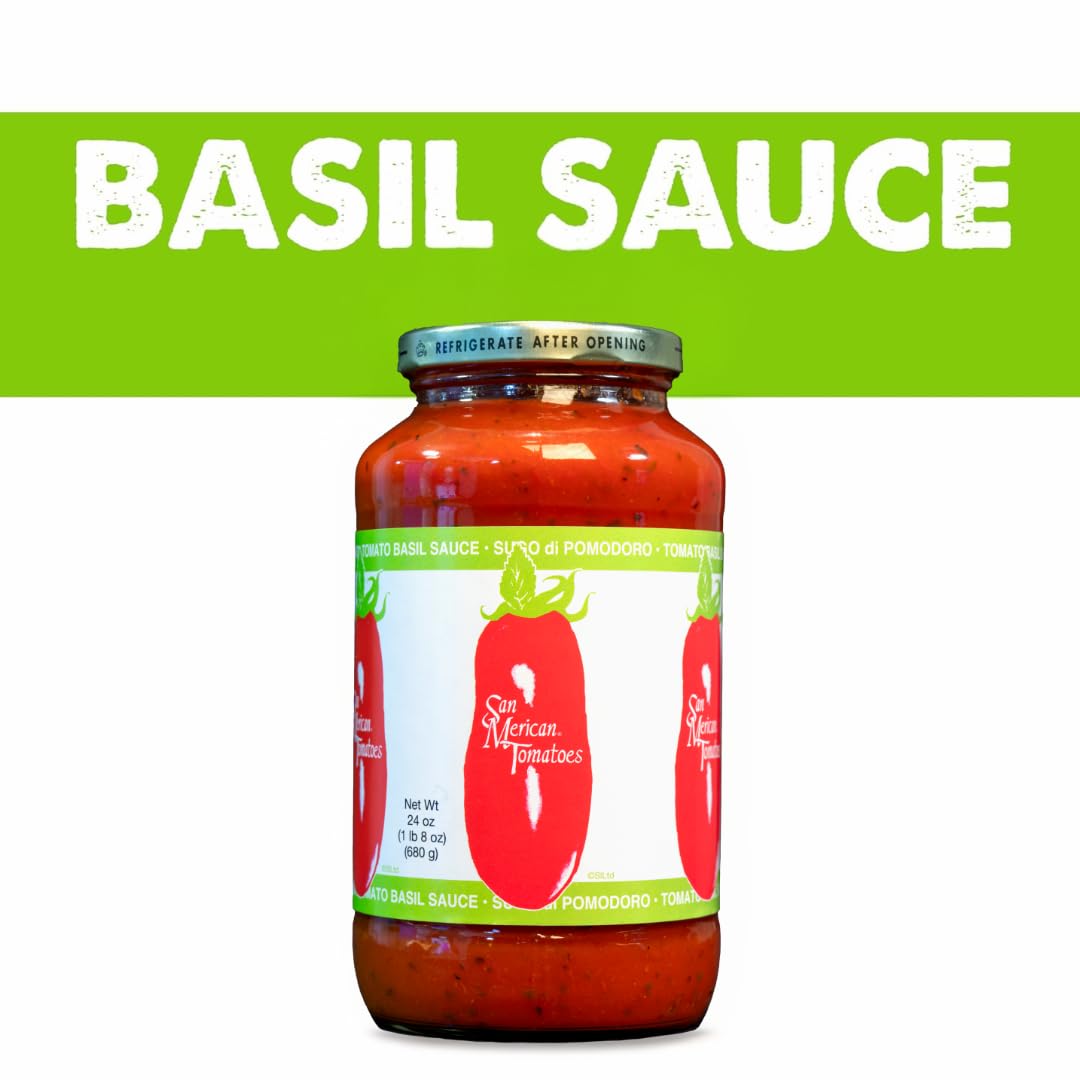 SMT San Merican - Tomato Basil Sauce (2) - 24 Oz. Jars