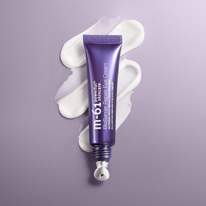 m-61 BioBarrier Repair Eye Cream | 1.5% Allantoin, Triple Ceramide Complex Supports Delicate Eye Area Skin Barrier, 48-Hour Hydration. For Normal to Sensitive Skin - 0.5 Fl Oz