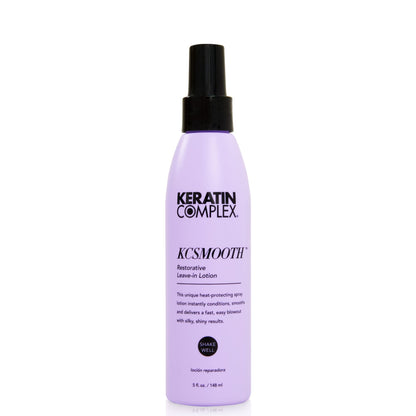 Keratin Complex - KCSMOOTH Restorative Leave-in Lotion Blow Dry Aid - 5 fl oz