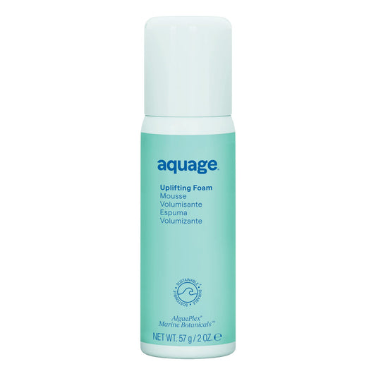 Aquage Uplifting Foam Weightless Volume Building Styling Mousse, Travel Size, 2 oz
