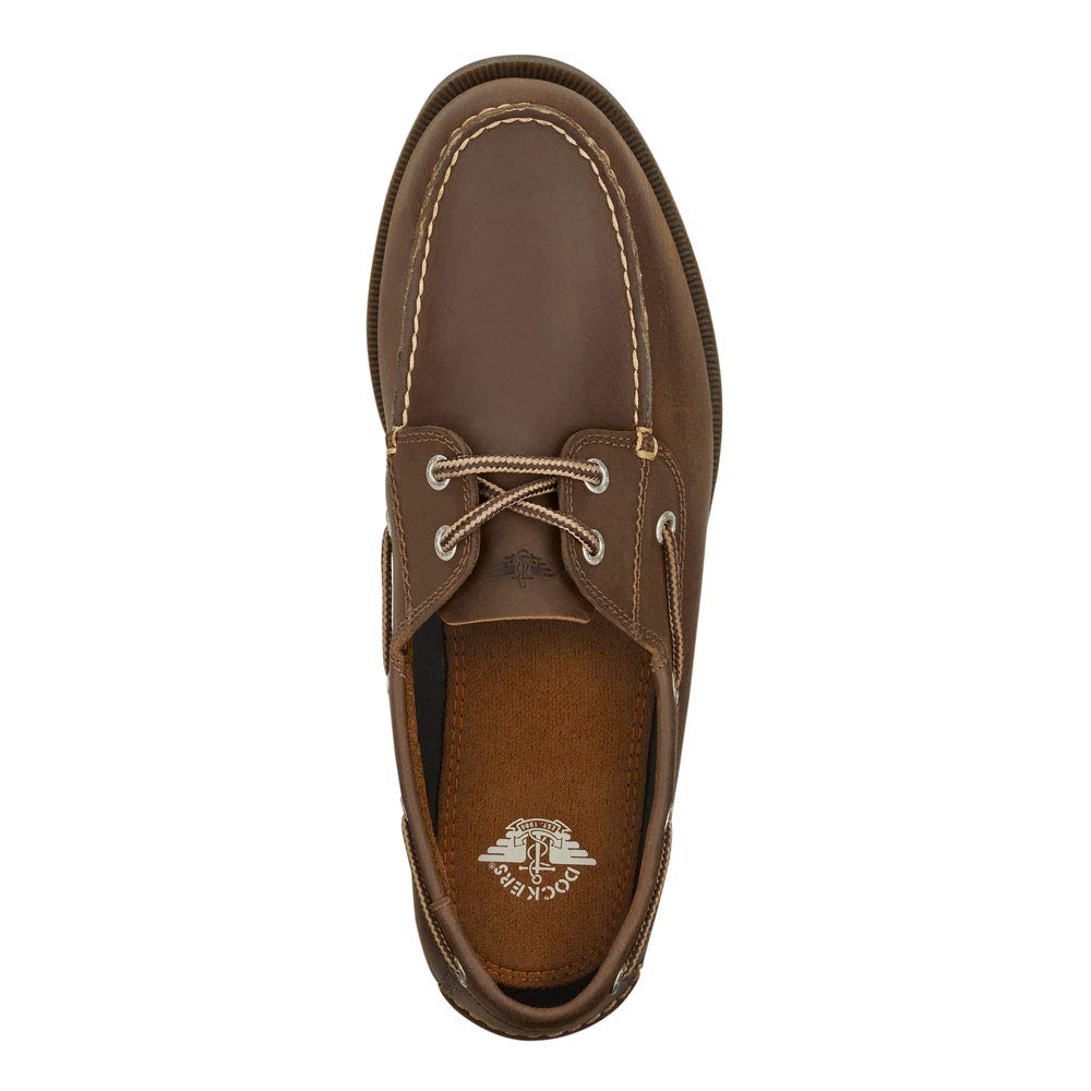 DOCKERS Vargas Mens Boat Shoes Classic Leather Casual Shoes for Men
