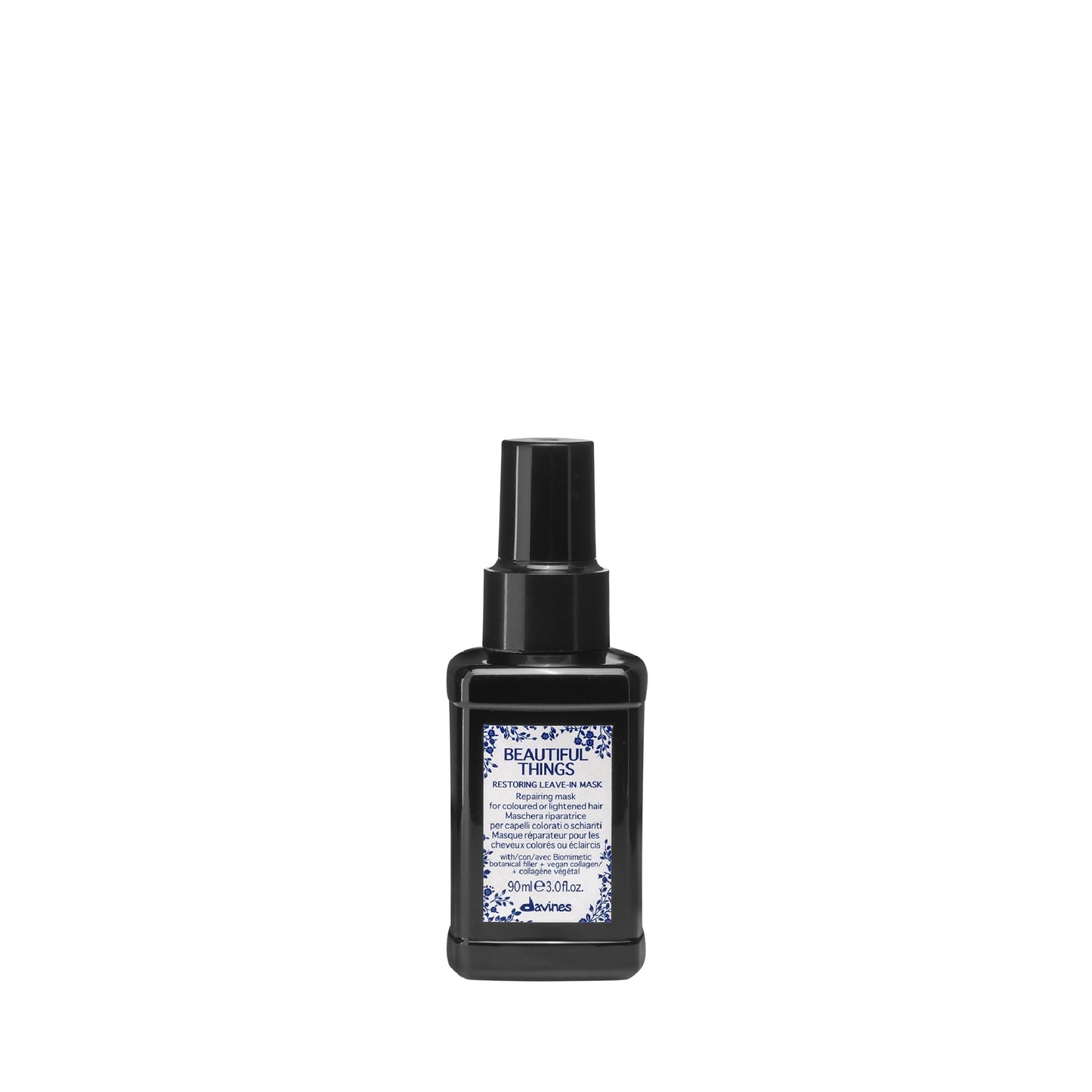 Davines Beautiful Things Hair Mask, Repairing Treatment for Extremely Damaged Hair - Restores Structure & Softness - Deep Conditioning Formula for Healthy Look & Shine, 3.04 Fl Oz