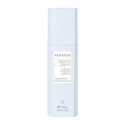 KERASILK Color Sealer | Provides Long-Lasting Color Protection | Moisturizes & Strengthens Hair Fiber | Conditions & Detangles | With Heat Protection | For Color Treated & Lightened Hair | 75ml