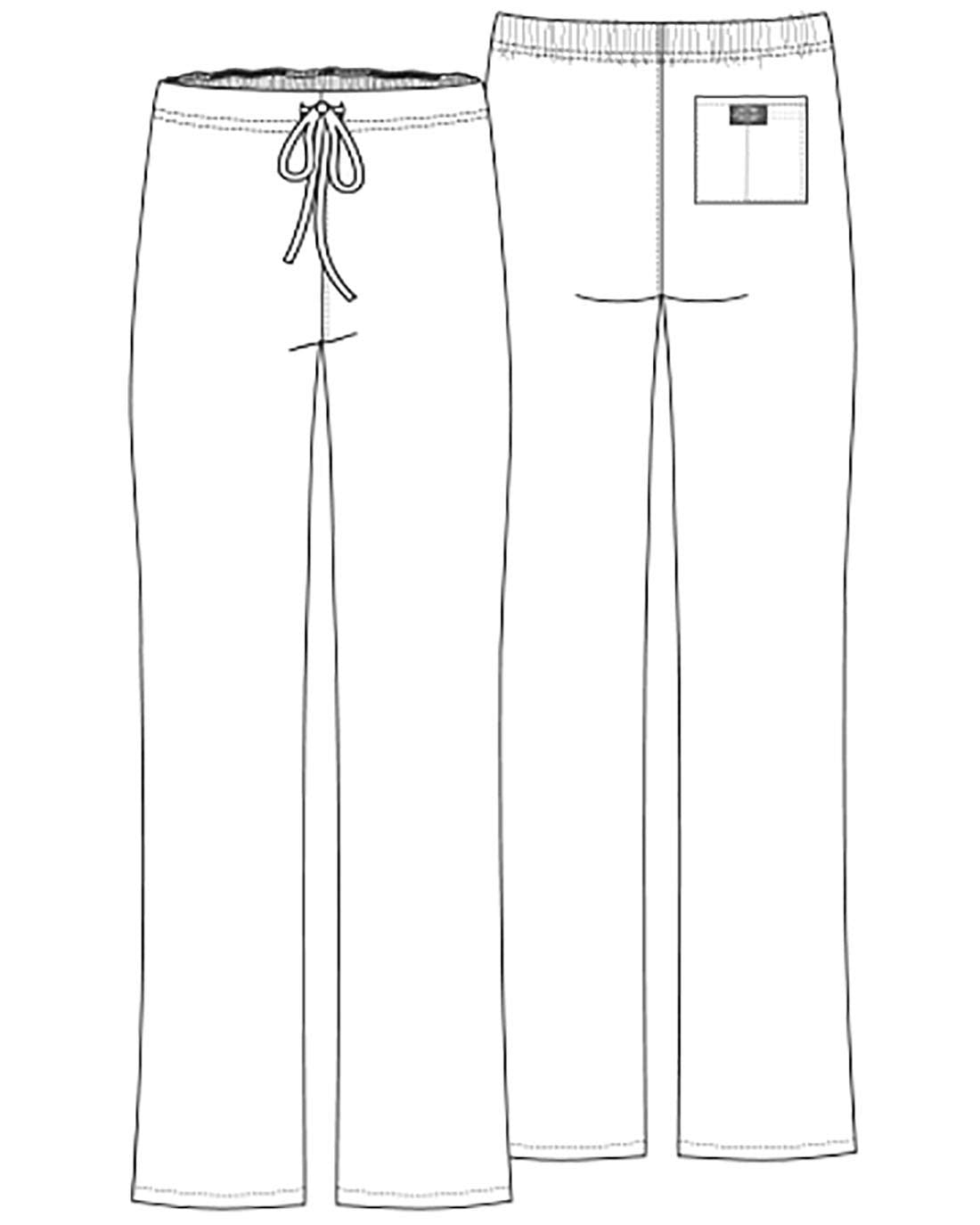 Dickies Women and Men Natural Rise Pant with 2 Pockets and Adjustable Drawstring, 83006