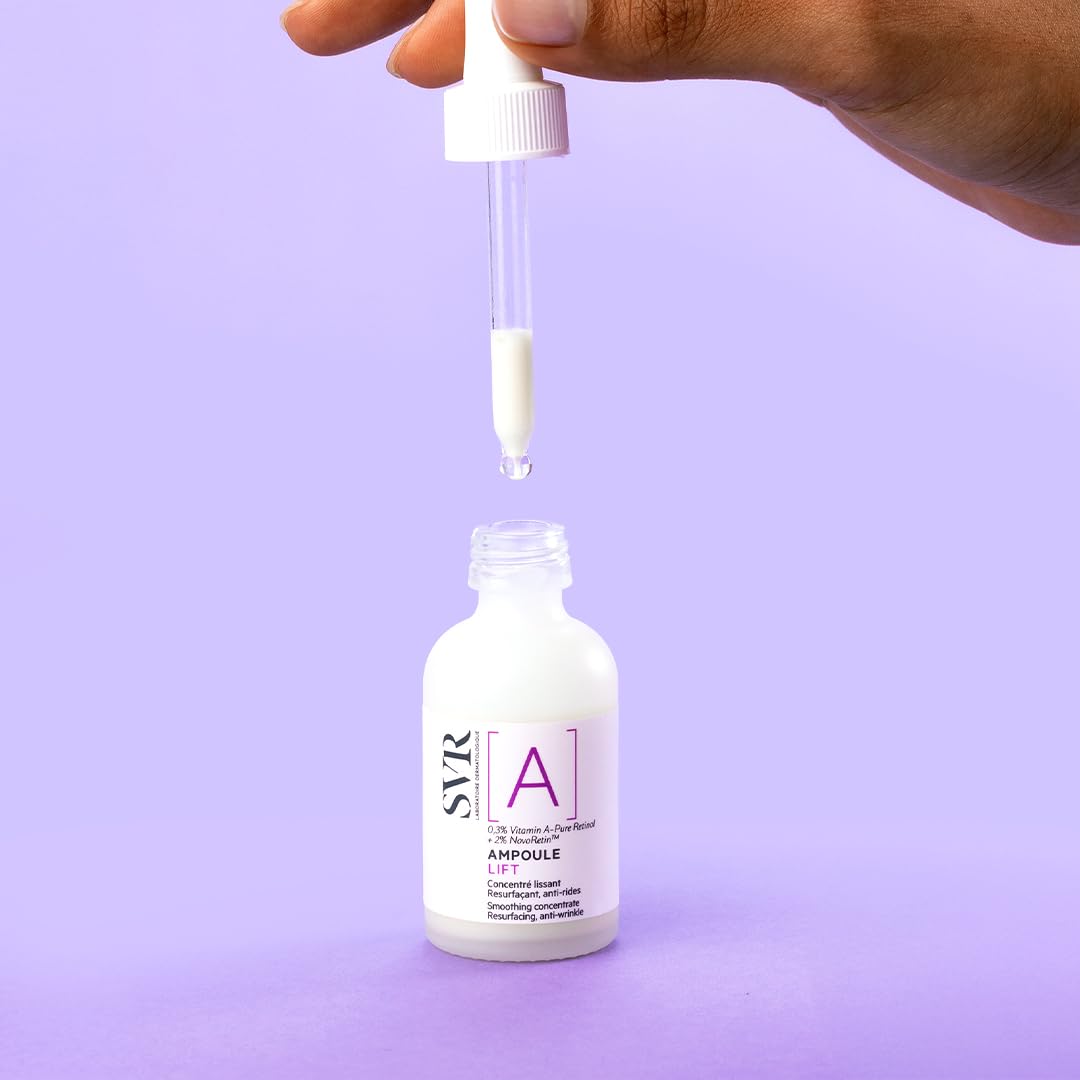 SVR Concentrate - Face Serum - Pure Retinol Helps Visibly Reduce the Appearance of Fine Lines, Dark Spots - Improves Firmness of Skin and Even Skin Tone. 1 fl.oz. - Fragrance Free