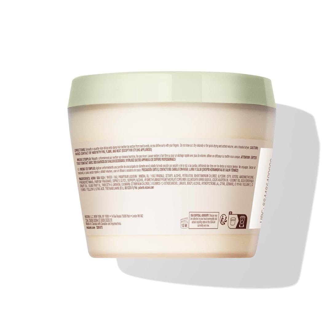 Mizani True Textures Curl Define Pudding - Leave In Styler with Coconut Oil & Olive Oil, Moisturizes Curls, Lightweight, Anti Frizz, Sulfate-Free, Paraben Free