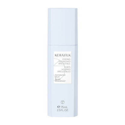 KERASILK Restorative Balm | Intensely Repairs & Minimizes Breakage | Nourishes Dry Ends & Strengthens Strands | With Heat Protection | For Dry, Stressed & Damaged Hair | 75ml