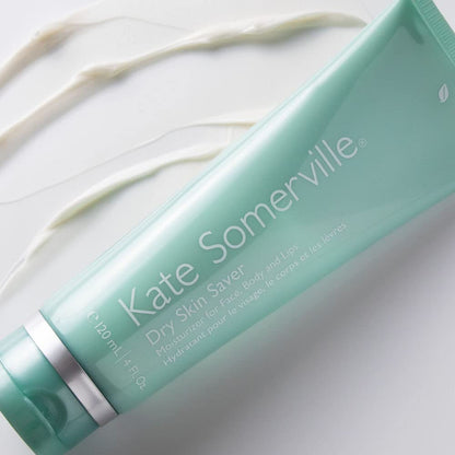 Kate Somerville Dry Skin Saver – Eczema Therapy Cream, Soothing, Hydrating Face and Body Lotion for Sensitive Skin, 4 Fl Oz