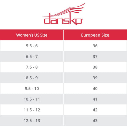 Dansko Women's Neci Leather Slip-Resistant Work Shoe