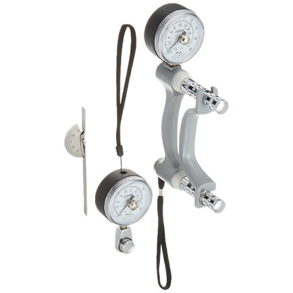 Jamar Hydraulic Hand Evaluation Kit, Includes Hydraulic Hand Dynamometer, Pinch Gauge, & Finger Goniometer, Inexpensive Devices to Measure PSI, Max Force Indicator to Measure Hand & Grip Strength