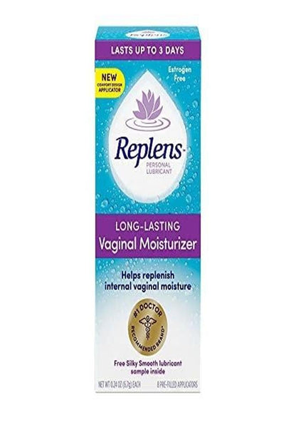Replens Vaginal Moisturizer Bundle with 14ct Reusable Applicator and 8ct Single-Use Applicators