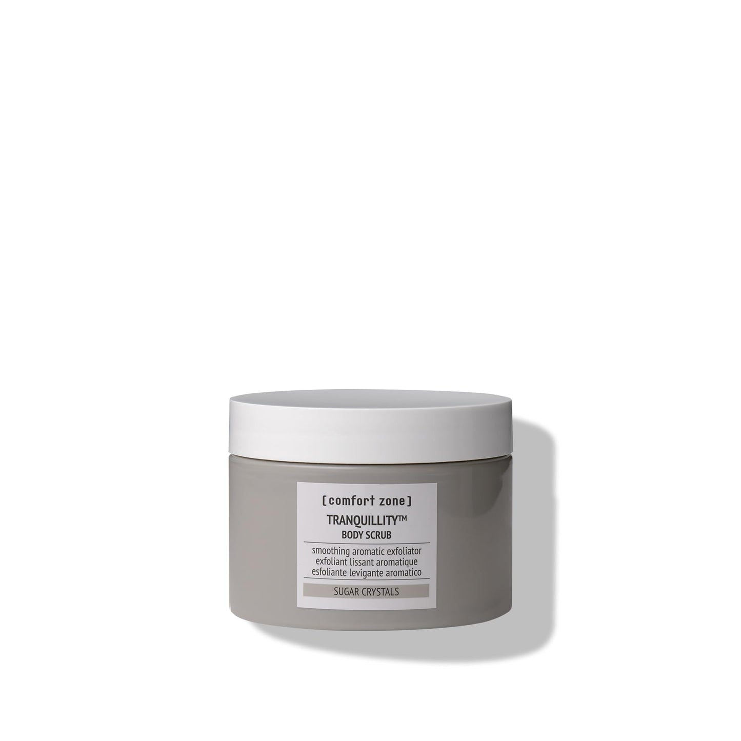 Tranquillity Body Scrub, Exfoliating Treatment, Smooths, Softens, Nourishes, Glowing Skin, Clean Beauty, Sugar Crystals, Amaranth & Almond Oils, All Skin Types, 10.06 Oz