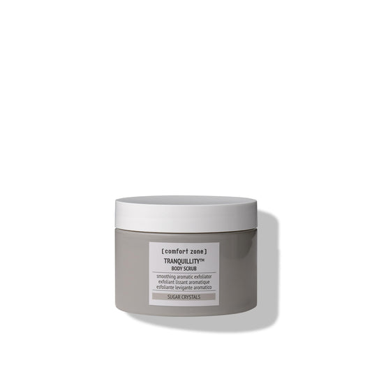 Tranquillity Body Scrub, Exfoliating Treatment, Smooths, Softens, Nourishes, Glowing Skin, Clean Beauty, Sugar Crystals, Amaranth & Almond Oils, All Skin Types, 10.06 Oz