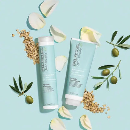 Paul Mitchell Clean Beauty Hydrate Conditioner, Intensely Nourishing Conditioner, Improves Manageability, For Dry Hair