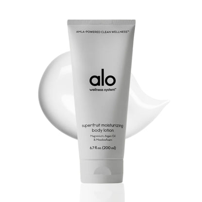 ALO Superfruit Body Lotion | Smoothing & Fast-Absorbing Hydration | Infused with Magnesium | Shea Butter, Coconut & Argan Oil | Citrus Scent | 6.7 fl. oz