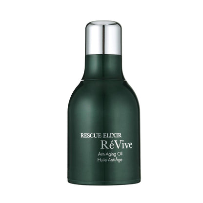 RéVive Anti Aging Face Oil - Rescue Elixir Overnight Face Oil Moisturizer - Helps Improve Skin Barrier & Reduces Fine Lines - Plumps & Smooths Skin with Murumuru Butter & Bio-Renewal Peptides (30 ml)