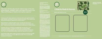 Tea Tree Matcha Mint Body Care Duo, Body Scrub + Body Butter, For All Skin Types, Especially Dry Skin