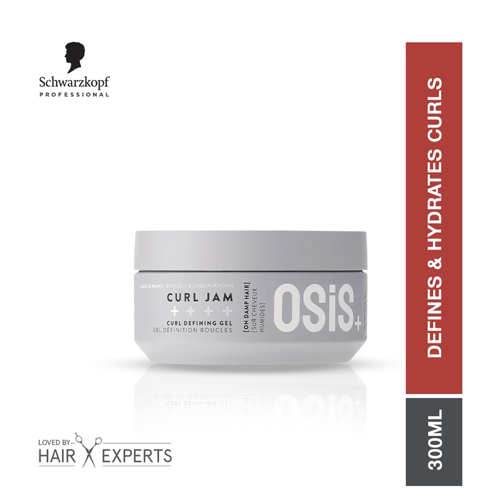 OSiS+ Curl Jam - Moisturizing Defining Curl Gel for All Curly Hair Types