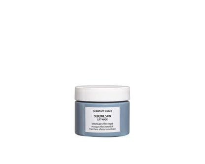 Sublime Skin Lift Mask, Instant Effect Rinse Off Treatment, Firms, Plumps, Radiance, Clean Beauty, Macro Hyaluronic Acid, Application Brush Included, Weekly Use, 2.03 Fl Oz
