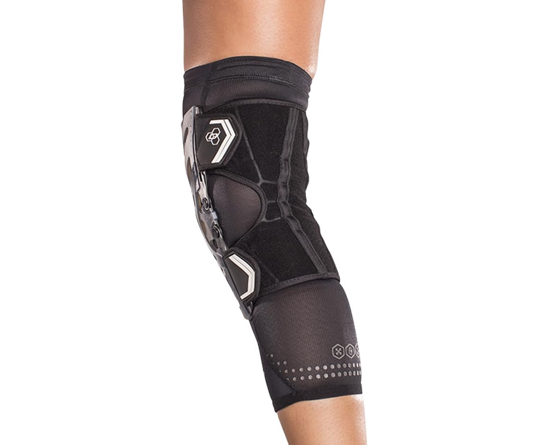 DonJoy Performance WEBTECH Knee Support Brace for Men and Women | Knee Pain Relief Support with Compression Undersleeve | Silicone Web Technology with Silicone Web Technology