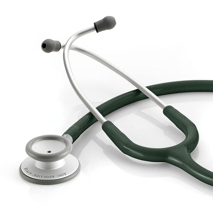 ADC - 619DG Adscope Lite 619 Ultra Lightweight Clinician Stethoscope with Tunable AFD Technology, Dark Green