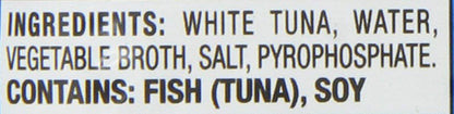 StarKist Albacore White Tuna in Water, 6.4 oz Pouch (1 Pack) Ready to Eat Wild Caught Tuna, 19g Protein & 90 Calories Per Serving, Gluten Free, Soy Free, Kosher, Perfect for Meals & Snacks