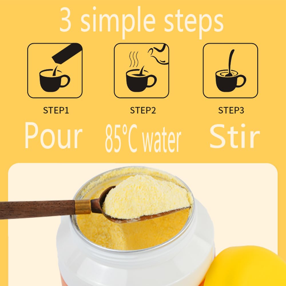 Corn Powder，Corn Soup，Chinese Soup Powder,453g Yam And Pueraria,Ready-To-Eat Breakfast Porridge, Chinese Can(1pcs)