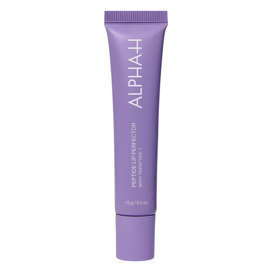 Alpha-H Peptide Lip Perfector - Hydrating Lip Treatment With Tripeptide-1 & Hyaluronic Acid - Peppermint Lip Balm for Smooth, Plump-Looking Lips – Conditioning Lip Care for Dry, Cracked Lips