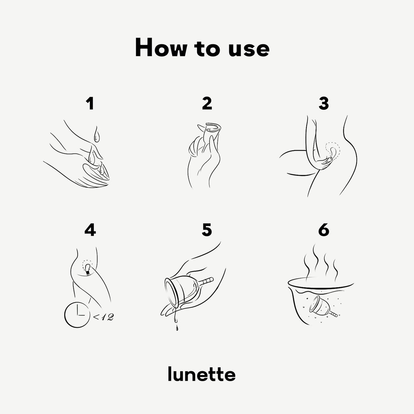 Lunette Menstrual Cup Reusable BPA Free Period Cup with 12-Hour Leak Free Comfort - Soft 100% Medical-Grade Silicone - Eco-Friendly Pad & Tampon Alternative – Vegan - Made in Finland - Size 2 Blue