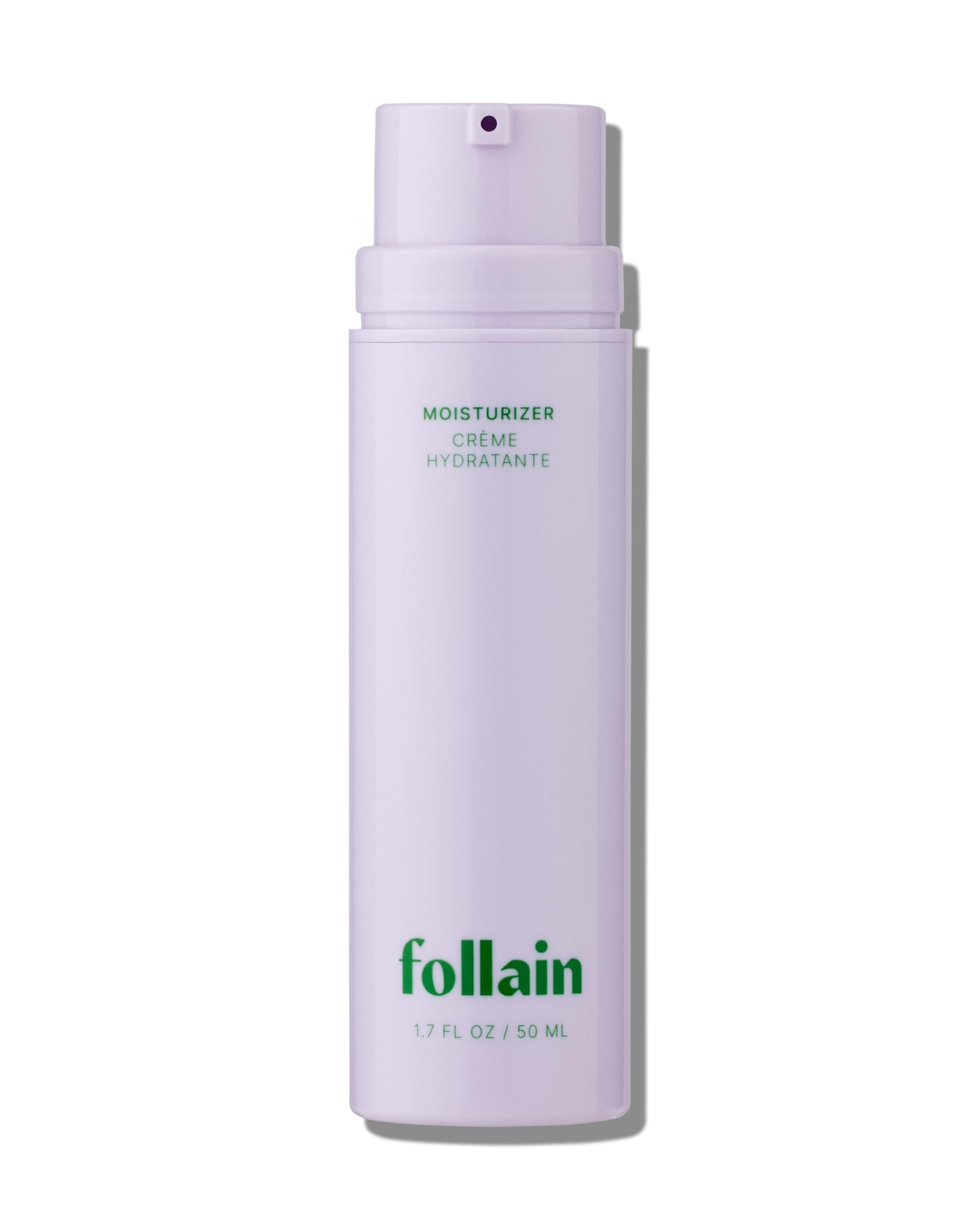 Follain Lightweight Daily Moisturizer for All Skin Types | Hyaluronic Acid, Peptides, Retinol-Alternative Bakuchiol - Deeply Hydrates + Visibly Plumps Skin - Clean Beauty, Vegan & Cruelty-Free