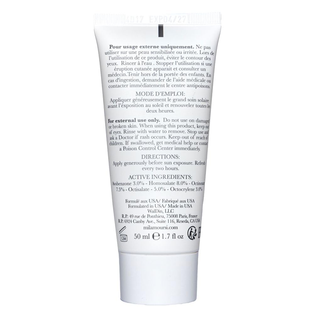 Mila Moursi Broad Spectrum Sunscreen