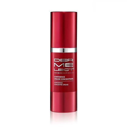 Dermelect Confidence Crease Concentrate- Anti-Aging Serum with Retinol & Hyaluronic to Smooth & Target Fine Lines & Wrinkles, 11 Lines, Frown Lines, Expression Lines, Facial Creases, Crow’s Feet 1 oz