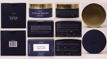 City Beauty InvisiCrepe Body Balm - Skin Firming & Tightening Lotion for a Smoother, Firmer Look | Anti-Aging Firming Body Cream