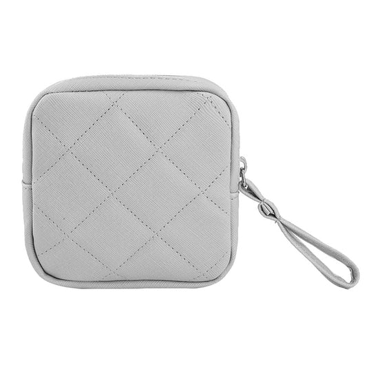 Sanitary Napkin Storage Bag Tampon Organizer Bag Feminine Product Pouch Menstrual Pad Bag Menstrual Cup Pouch Feminine Menstruation First Period Bag for Girls Women Grey