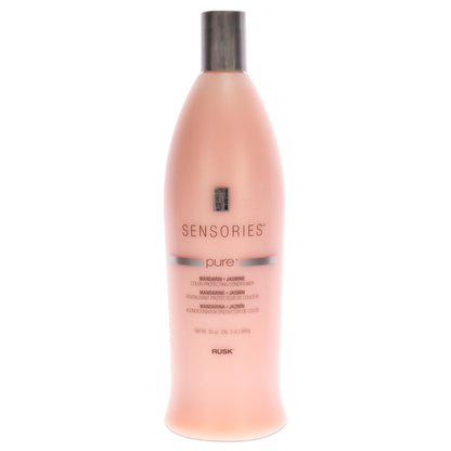 RUSK Sensories Pure Mandarin and Jasmine Vibrant Color Conditioner, Keeps Color and Highlights Vibrant, 33.8 fl. oz