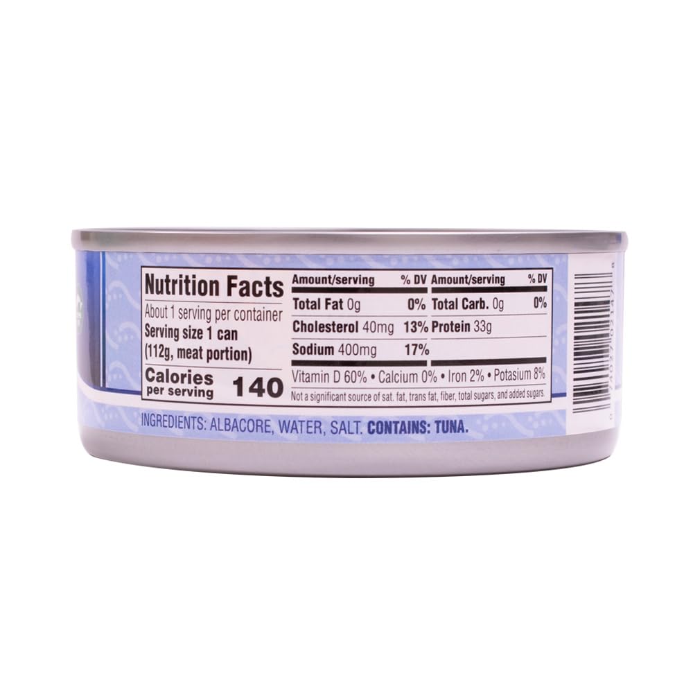 MW Polar Tuna, All Natural Solid White Albacore in Water, 5 Oz, Pack of 24