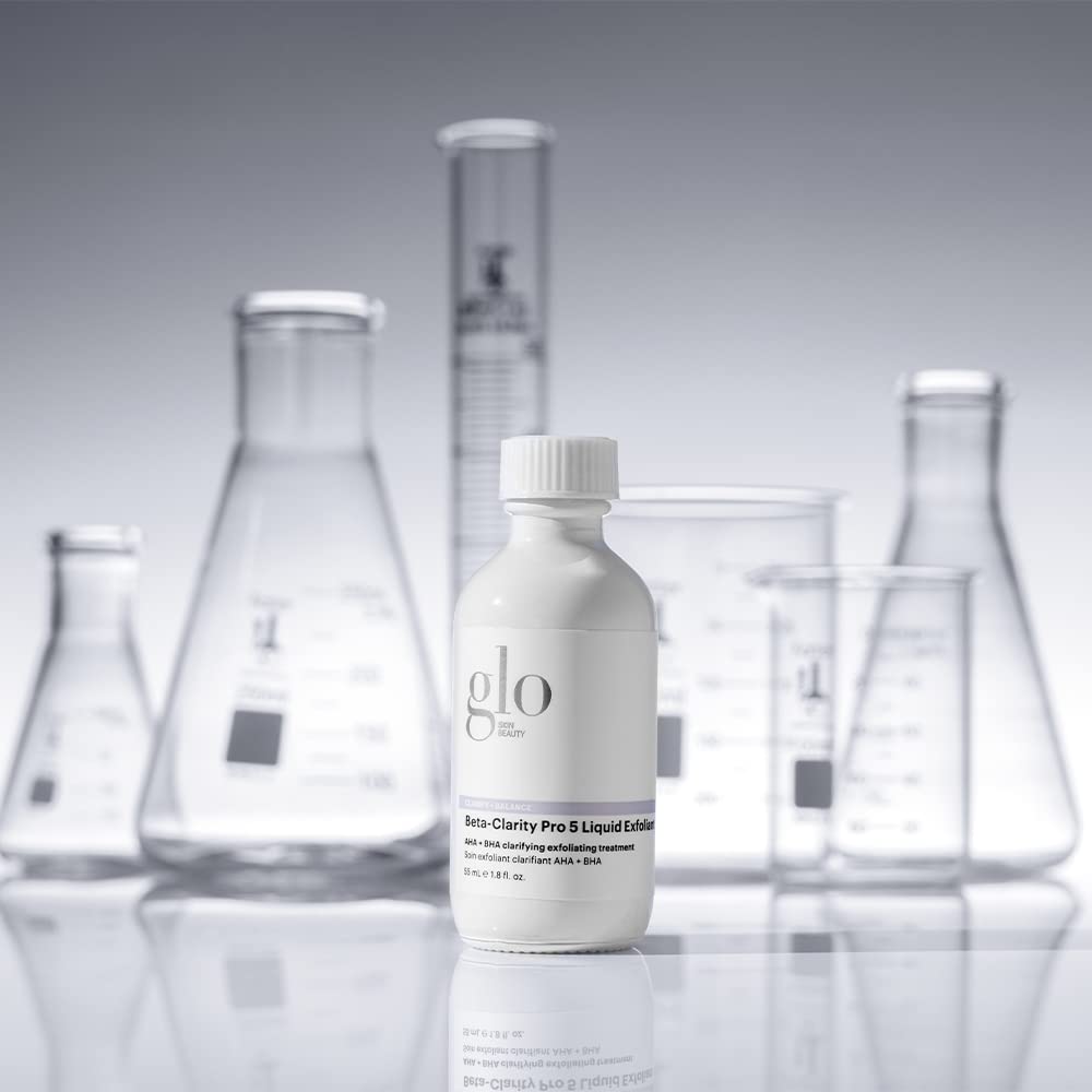 Glo Skin Beauty Beta-Clarity Pro 5 Liquid Exfoliant, 1.8 Fl Oz - AHA + BHA Clarifying and Balancing Exfoliant Treatment