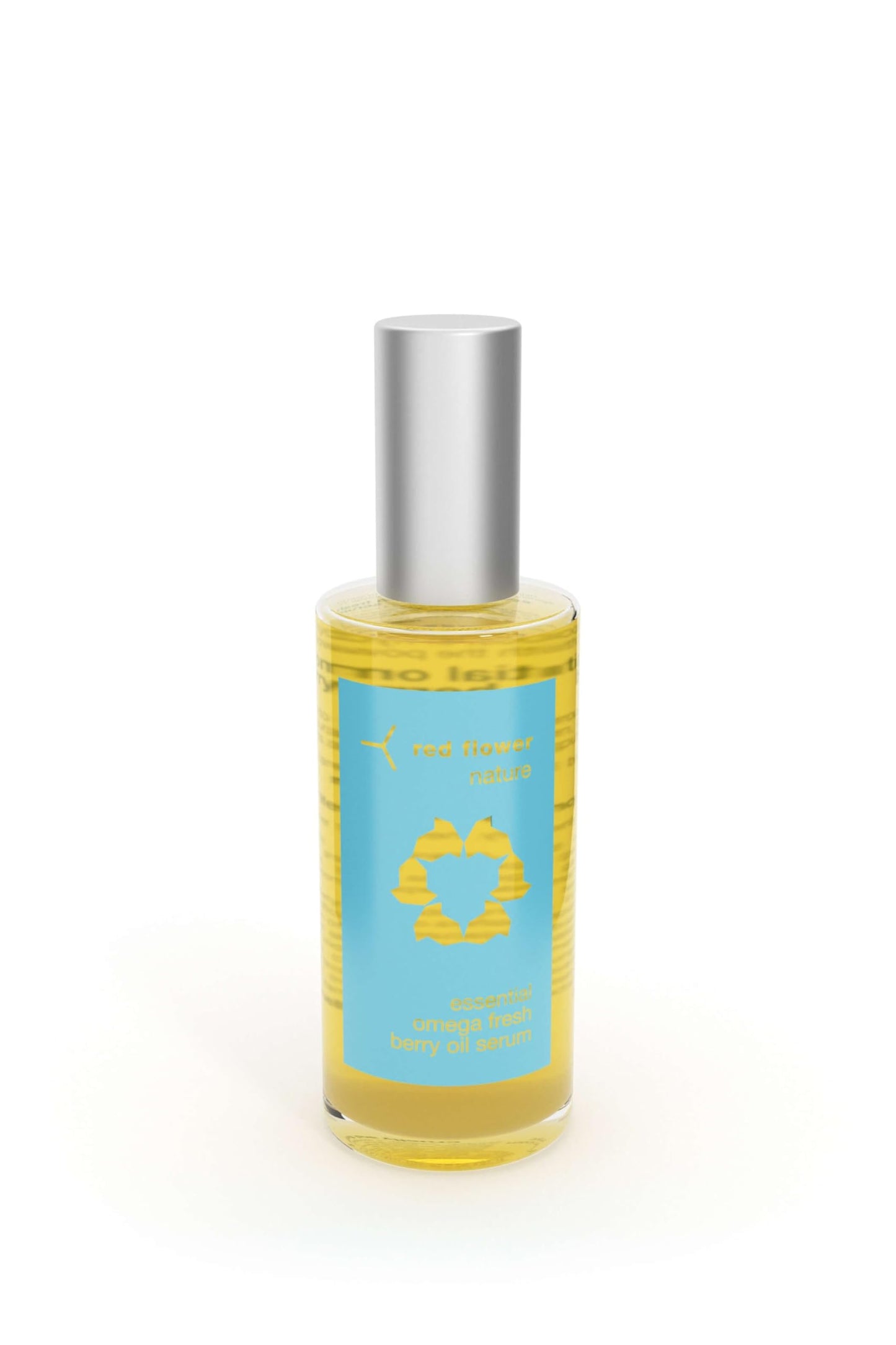 Red Flower Essential Omega Fresh Berry Oil Serum | Deep Hydration & Collagen Support | Arctic Berry Antioxidants | Vitamin C & Omega-3 Serum | Skin Nourishment & Radiance Boost | 2.4 fl oz