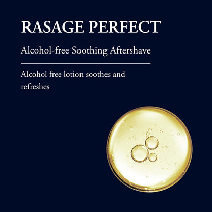 PHYTOMER Rasage Perfect Soothing Aftershave Lotion for Men | Alcohol-Free Skin Moisturizer for Face & Neck | Soothing, Refreshing, Calming Aftershave | Reduces Redness & Skin Irritation | 100 ml