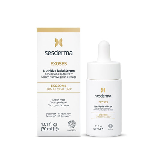 Sesderma EXOSES Serum – Daily Facial Serum with Cosmetic-Grade Exosomes – Lightweight Formula for Radiant & Smoother-Looking Skin – 1.0 fl oz