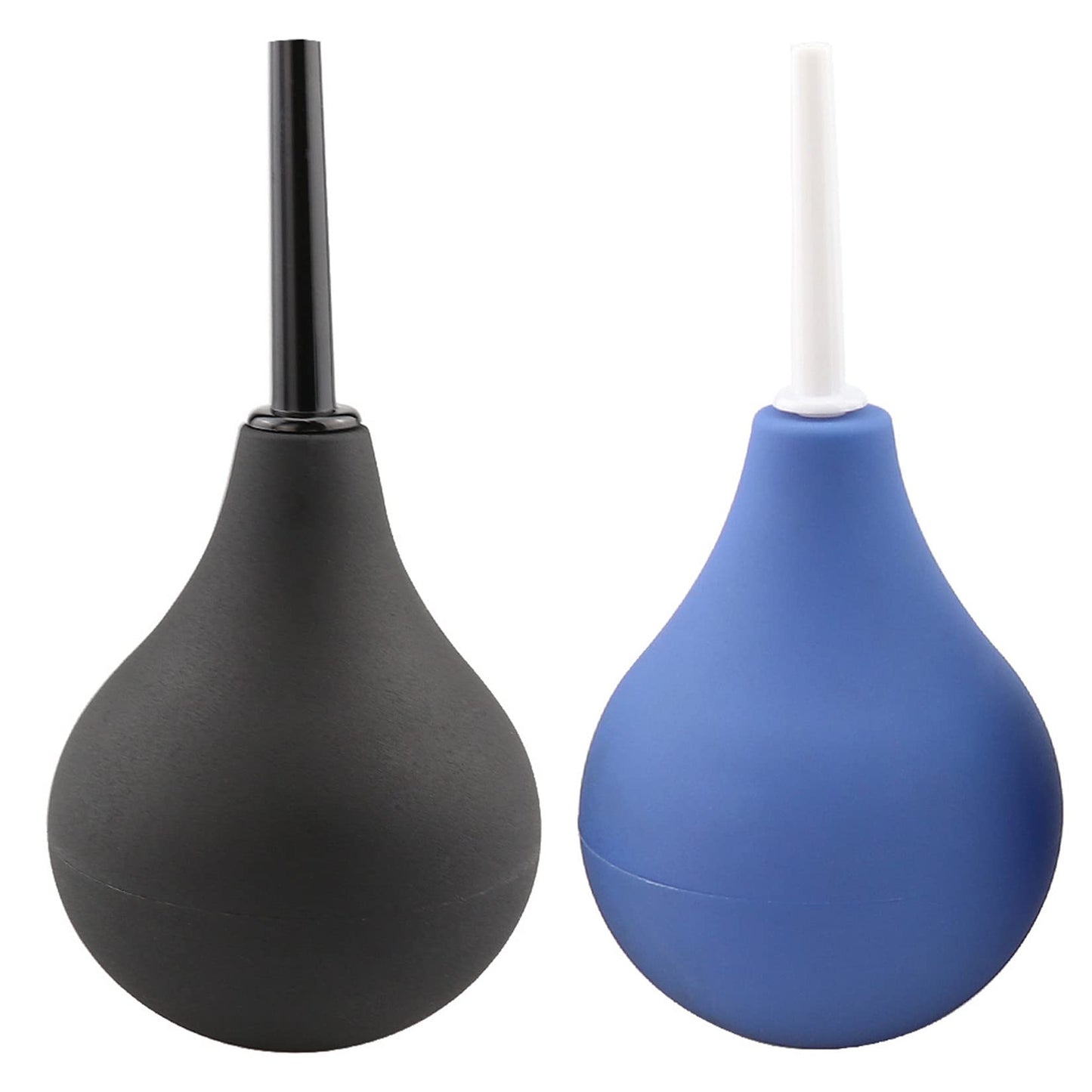 Anal Douche Enema Bulb Vaginal Douche Enema Cleaner for Women’s or Man’s Health -for Water or Coffee Colon Cleansing, Detox and Constipation (Blue, 7.4Ounce)